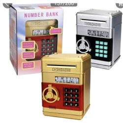   Bank automata érme, Elektronikus ,Készpénzes befizető pult mini széf 