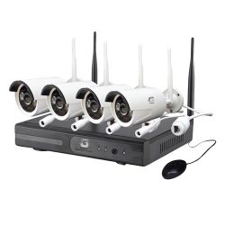 4 kamerás WiFi megfigyelő rendszer