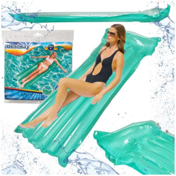 Felfújható matrac, kék 90kg 183cm, BESTWAY, 