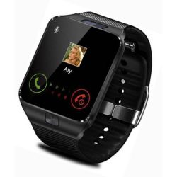    Bluetooth Smart Watch kártyafüggetlen okosóra kamerával, Fekete 