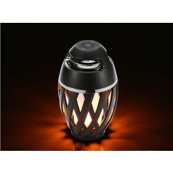   Flame Harmony Bluetooth hangszóró, láng hatású LED fénnyel 